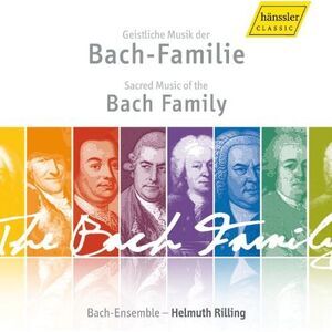 Helmuth Rilling - Sacred Music of the Bach Family  CD